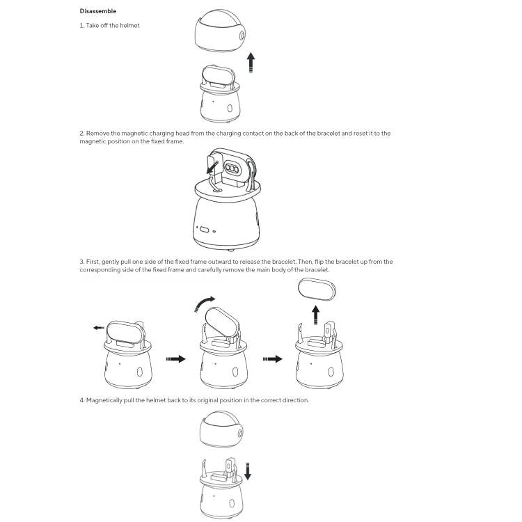 Original Xiaomi Smart Band 10 / 9 / 8 Multi-Function Desktop Setup