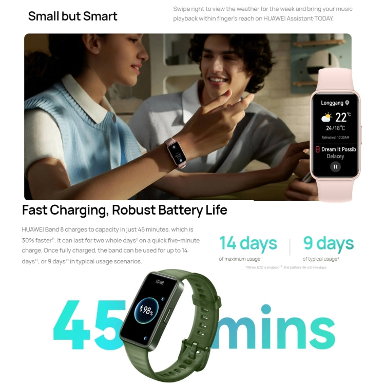 HUAWEI Band 8 NFC 1.47 inch AMOLED Smart Watch