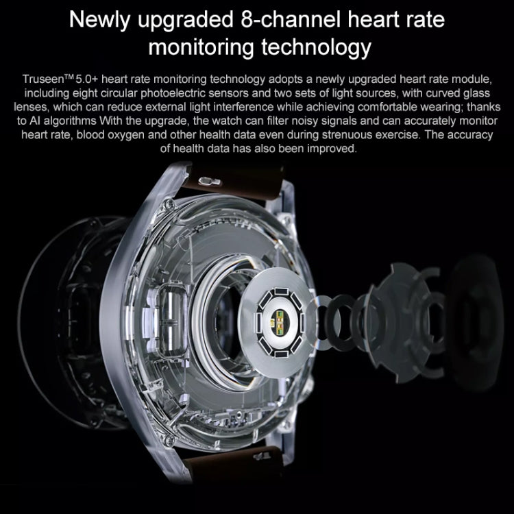 HUAWEI WATCH GT 3 Smart Watch 42mm Rubber Wristband