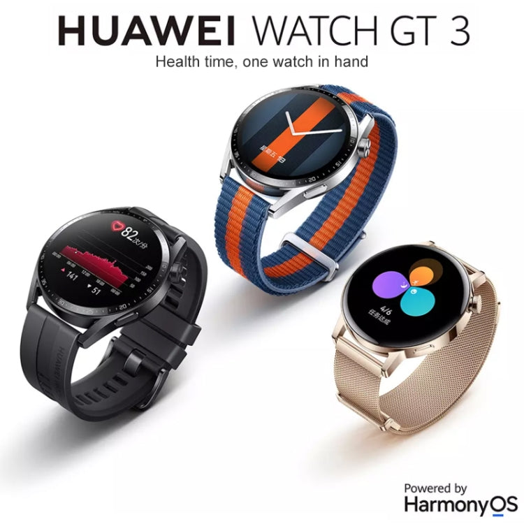 HUAWEI WATCH GT 3 Smart Watch 46mm Rubber Wristband