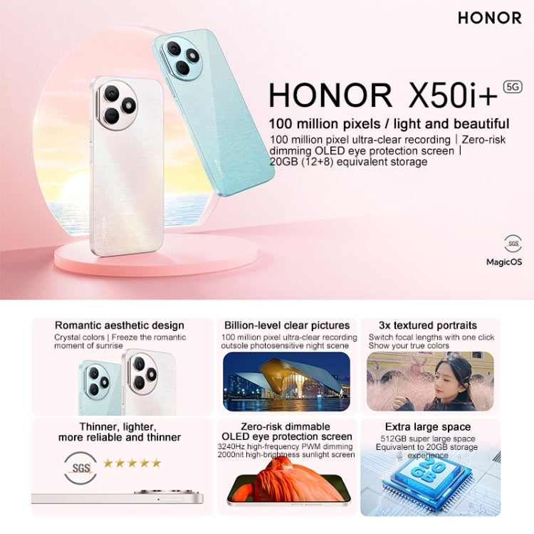 Honor X50i+, Not Support Google Play