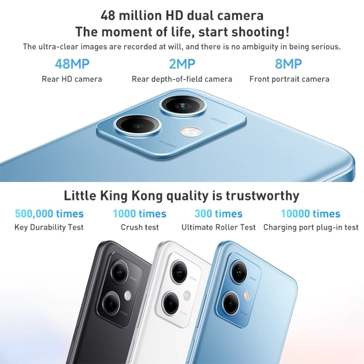 Xiaomi Redmi Note 12 5G, 48MP Camera, 6GB+128GB