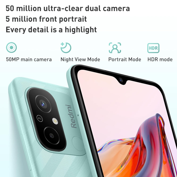 5000mAh Battery, Face ID & Fingerprint Identification, 6.71 inch MIUI 13 MediaTek Helio G85 Octa Core up to 2.0GHz, Network: 4G, Dual SIM, Not Support Google Play, 4GB+128GB