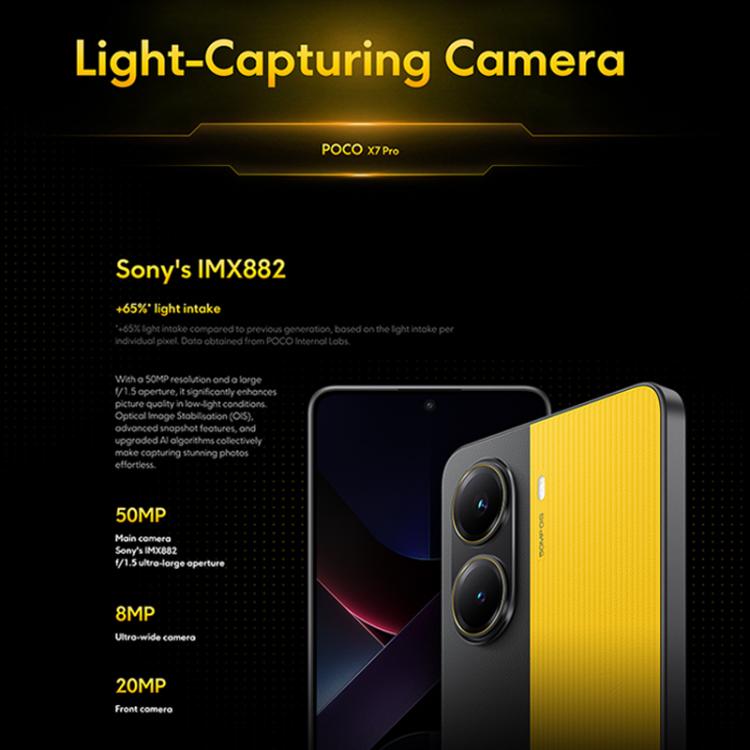 Xiaomi POCO X7 Pro 5G Global, 12GB+256GB, In-screen Fingerprint, 6.67 inch Xiaomi HyperOS 2 MediaTek Dimensity 8400-Ultra Octa Core, NFC, Network: 5G, 12GB+256GB