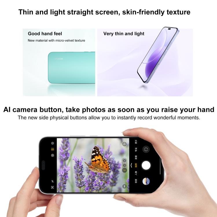 Honor X70i, 12GB+256GB, In-screen Fingerprint, 6.7 inch MagicOS 9.0 Android 15.0 Dimensity 7025 Ultra Octa Core, Network: 5G, OTG, NFC, 12GB+256GB