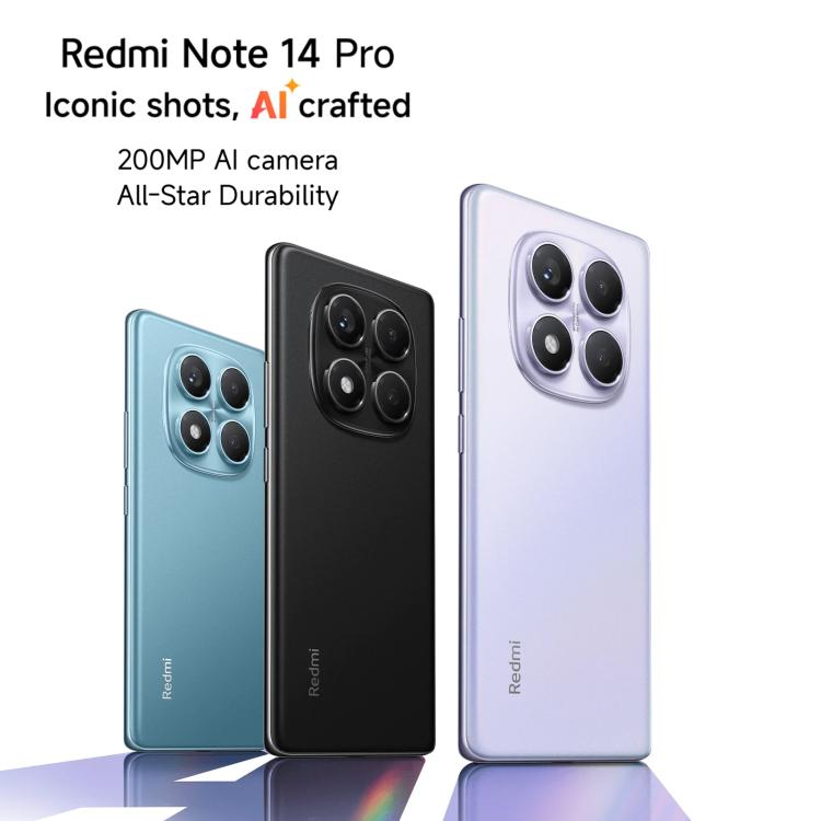Xiaomi Redmi Note 14 Pro 4G Global, 12GB+256GB