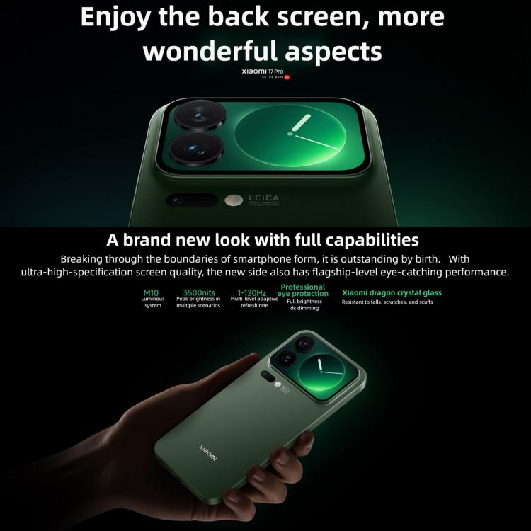 Xiaomi 17 Pro, 16GB+1TB