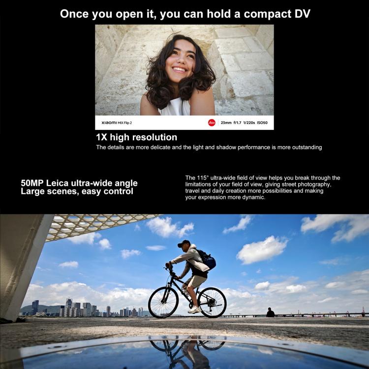 Xiaomi MIX Flip 2, 12GB+256GB