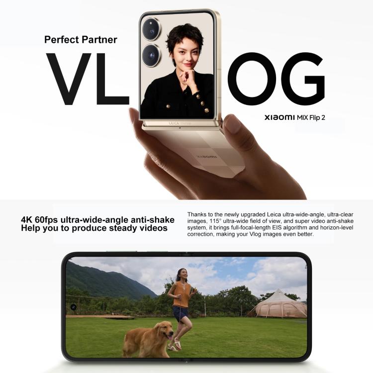 Xiaomi MIX Flip 2, 12GB+256GB