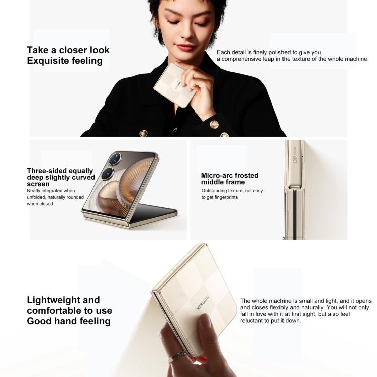 Xiaomi MIX Flip 2, 12GB+256GB