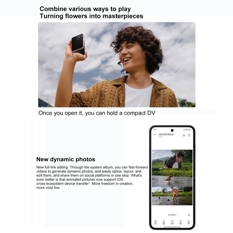 Xiaomi MIX Flip 2, 12GB+512GB