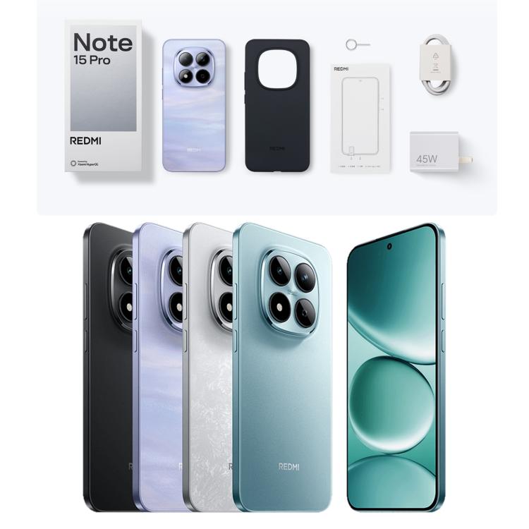 Xiaomi Redmi Note 15 Pro 5G, 12GB+512GB