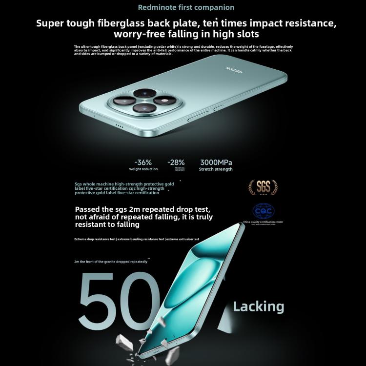 Xiaomi Redmi Note 15 Pro+ 5G, 12GB+512GB