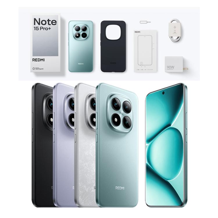 Xiaomi Redmi Note 15 Pro+ 5G, 16GB+512GB