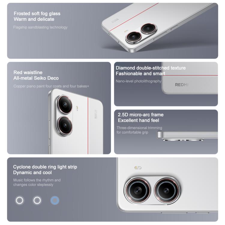 Xiaomi REDMI Turbo 4, 16GB+256GB, 6.67 inch Xiaomi HyperOS 2 Dimensity 8400-Ultra Octa Core 3.0GHz, NFC, Network: 5G