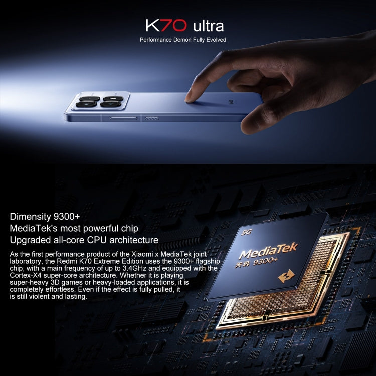 Xiaomi Redmi K70 Ultra, 12GB+256GB