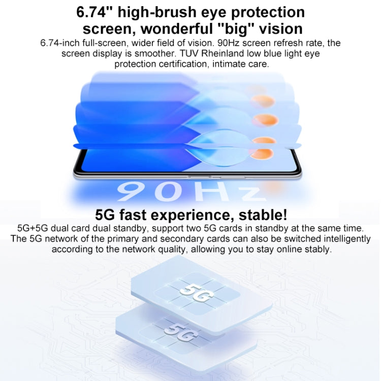 Honor Play6T 5G, 8GB+256GB, China Version