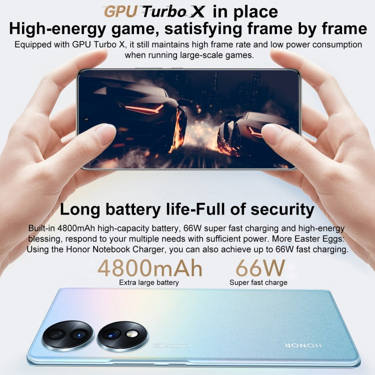 Honor 70 5G FNE-AN00, 54MP Cameras, 12GB+256GB, China Version