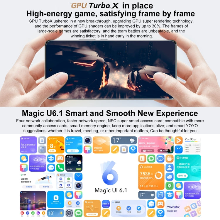 Honor 70 Pro 5G SDY-AN00, 54MP Cameras, 8GB+256GB, China Version