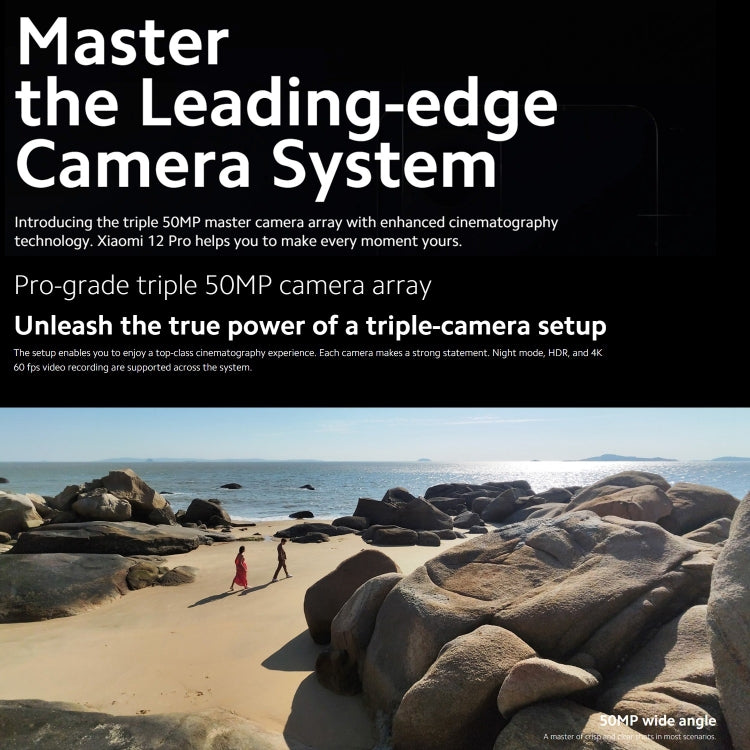 Xiaomi 12 Pro Global EU Version, 50MP Camera, 12GB+256GB